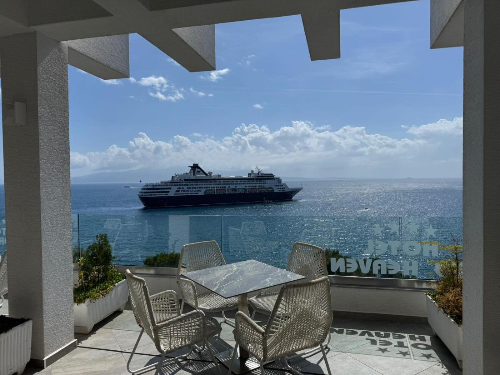 New Heaven Hotel Saranda Kültér fotó